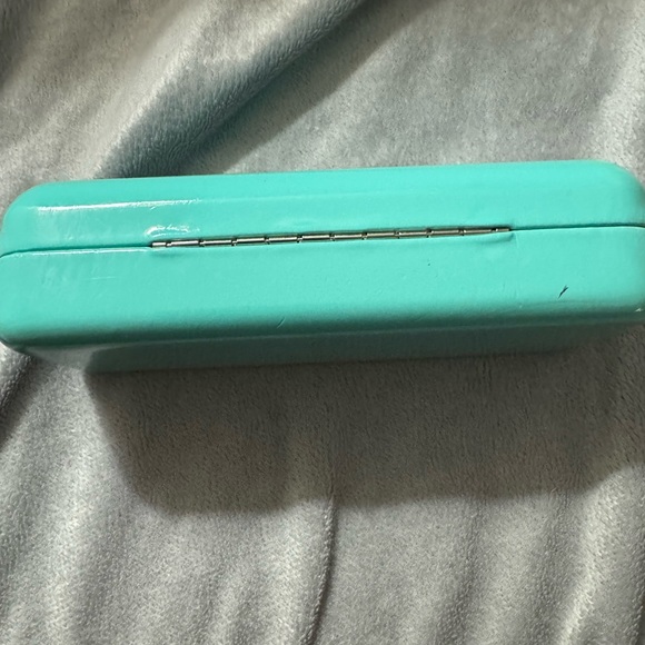 Tiffany & Co. Turquoise Rectangular Hardshell Glasses Case - Picture 3 of 6